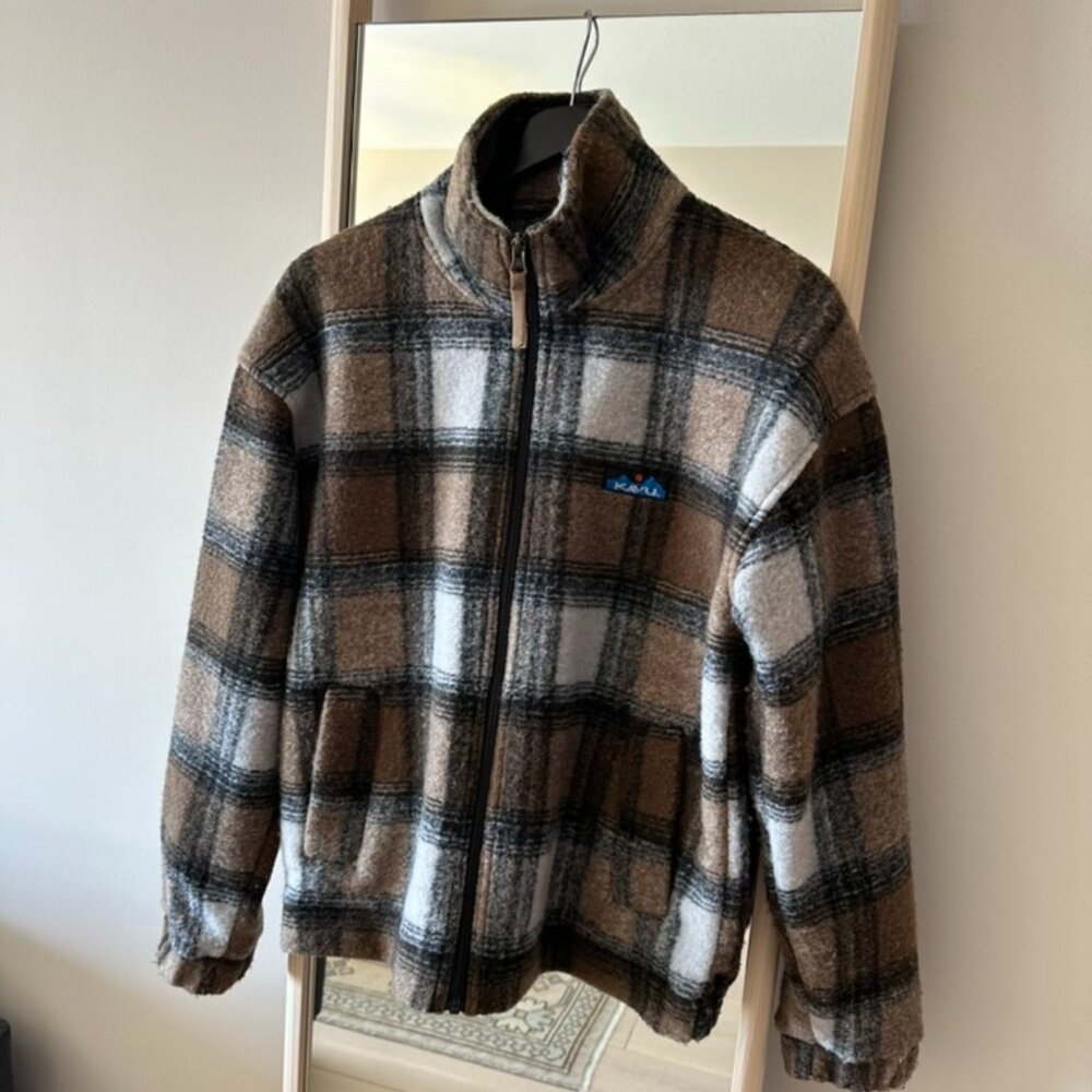 Kavu Women's Plaid Wool-blend Jacket (size S)
